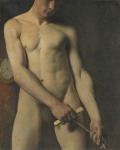Aktstudie eines Mannes von Pascal Adolphe Jean Dagnan Bouveret