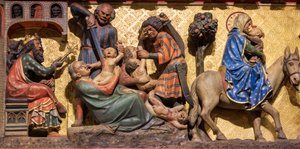 Innenraum von Notre Dame de Paris, 2024 von Pascal Lemaitre