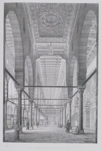 Ansicht des Heiligtums der Moschee von Moyed, Tafel 29 aus 