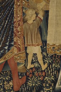 Wandteppich von Pastrana. Ende des 15. Jahrhunderts (Wandteppich)