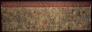 Die Pastrana-Teppiche, Herstellung von Tournai, wahrscheinlich aus der Werkstatt von Passchier Grenier, ca. 1471 - 1475 von Pasquier (workshop of) Grenier