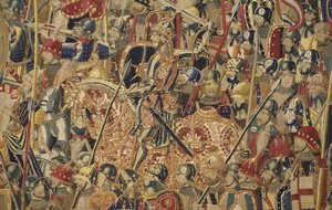 Die Pastrana-Teppiche, Herstellung von Tournai, wahrscheinlich aus der Werkstatt von Passchier Grenier, ca. 1471 - 1475