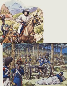 Napoleon und Napoleons Kaiserliche Garde