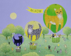 Katzenballonrennen von Pat Scott
