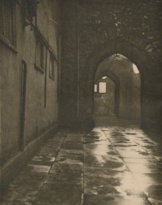 Tor zum Abtshof in der Westminster Abbey, um 1935