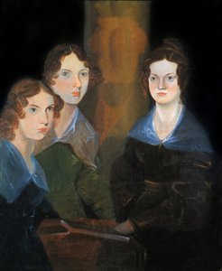 Porträt der drei Bronte-Schwestern: Charlotte Bronte