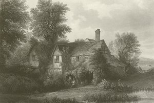 Hütte im alten Hyde Park, London von Patrick Nasmyth