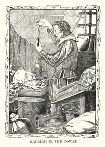 Sir Walter Raleigh im Tower of London