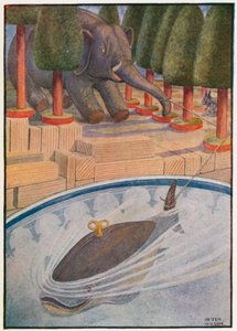 Der Wal begann zu ziehen, und der Elefant begann zu ziehen von Patten Wilson