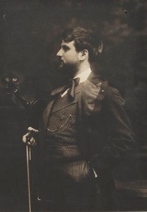 Porträt des Geigers und Komponisten Joan Manén y Planas 1883-1971, ca. 1910