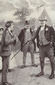Illustration für Barchester Towers von Anthony Trollope