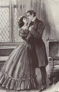 Illustration für Barchester Towers von Anthony Trollope (Lithografie) von Paul (after) Hardy