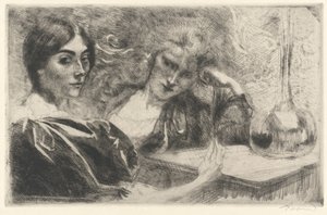 Morphinabhängige, 1887 von Paul Albert Besnard