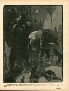 Der Butterteller, Satirisch in Farben von Paul Balluriau