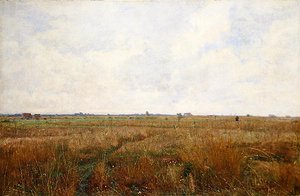 Weite Sommerlandschaft von Dachau