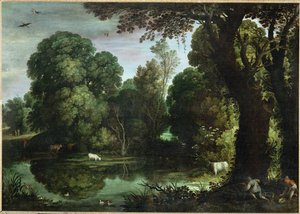 Entenjagd von Paul Brill or Bril