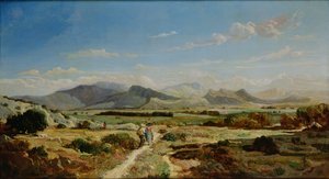 Hügel bei Allauch, 1862 von Paul Camille Guigou
