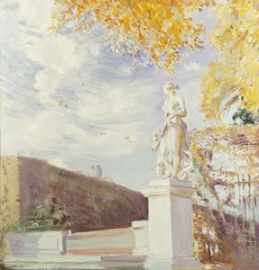 Eine Venusstatue im Garten von Versailles, 1896