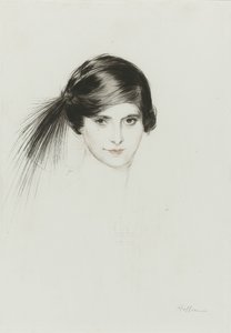 Helena Rubinstein, um 1908 von Paul Cesar Helleu