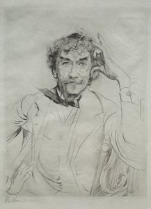 James MacNeill Whistler von Paul Cesar Helleu