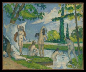Badende von Paul Cézanne