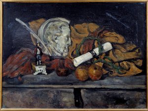 Stillleben mit Medaillon