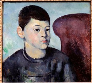 Porträt des Sohnes des Künstlers (Paul Cezanne) von Paul Cézanne
