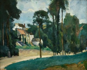 Straße in Pontoise (Clos des Mathurins)