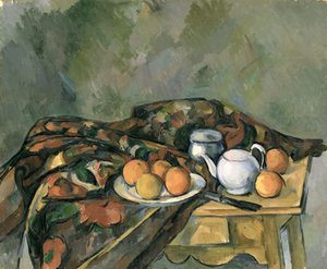Stillleben mit Teekanne von Paul Cézanne