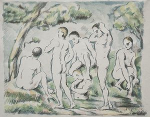 Die Badenden von Paul Cézanne