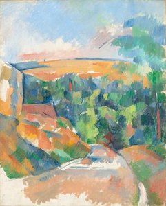 Die Biegung der Straße von Paul Cézanne