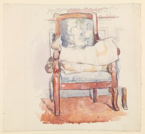 Sessel, ca. 1885-90 von Paul Cézanne