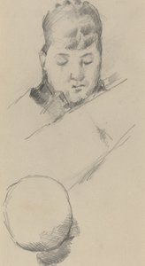 Büste von Madame Cézanne [verso]