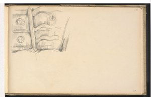 Stuhl und Kommode von Paul Cézanne