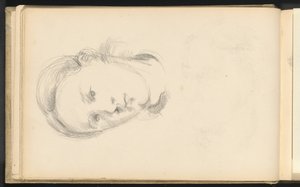 Kopf einer jungen Frau von Paul Cézanne