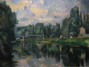 Die Brücke über die Marne in Créteil
