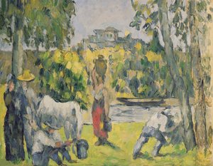 Leben auf dem Land, ca. 1875