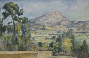 Montagne Sainte-Victoire, um 1890