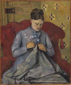 Porträt der Frau des Künstlers von Paul Cézanne