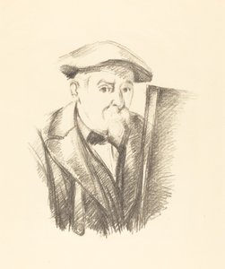 Selbstporträt von Paul Cézanne