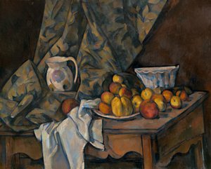 Stillleben mit Äpfeln und Pfirsichen, ca. 1905