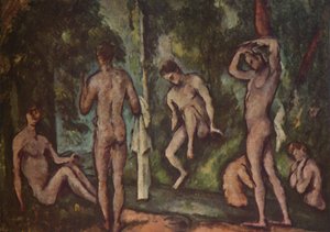 Die Badenden von Paul Cézanne