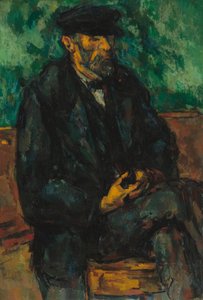 Der Gärtner Vallier, 1906 von Paul Cézanne