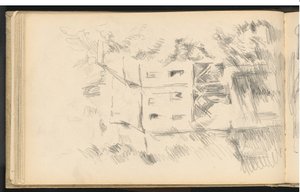 Die Mühle von Paul Cézanne
