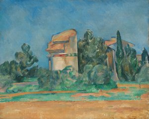 Der Taubenturm in Bellevue, 1890