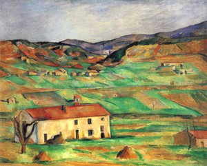 Umgehung von Gardanne von Paul Cézanne