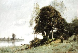Insel an der Loire von Paul Desire Trouillebert