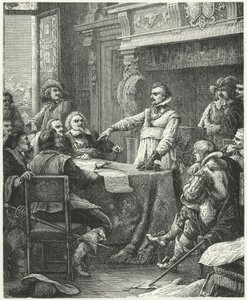 Jean Guiton unter den Verteidigern von La Rochelle von Paul Dominique Philippoteaux