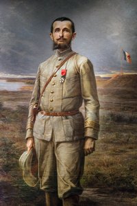 (Detail) „Le commandant Marchand“ von Paul Dominique Philippoteaux