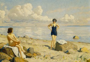 Am Strand von Paul Fischer